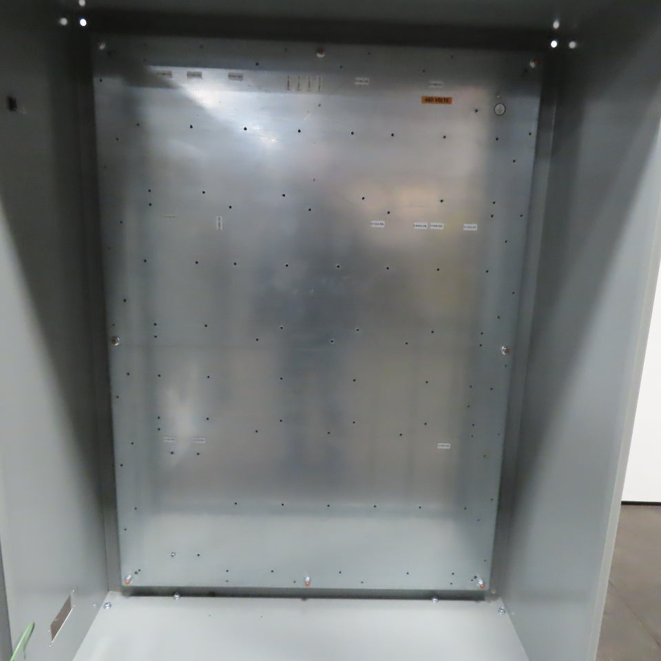 SCE SCE-48EL3616LPPL 48" x 36" x 16" Free Standing Electrical Cabinet Backplate