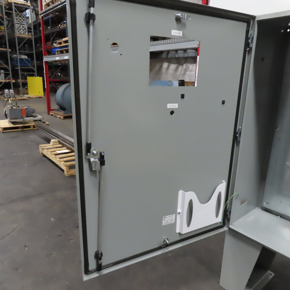 SCE SCE-48EL3616LPPL 48" x 36" x 16" Free Standing Electrical Cabinet Backplate