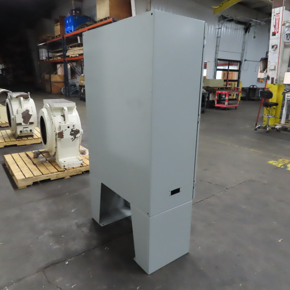 SCE SCE-48EL3616LPPL 48" x 36" x 16" Free Standing Electrical Cabinet Backplate