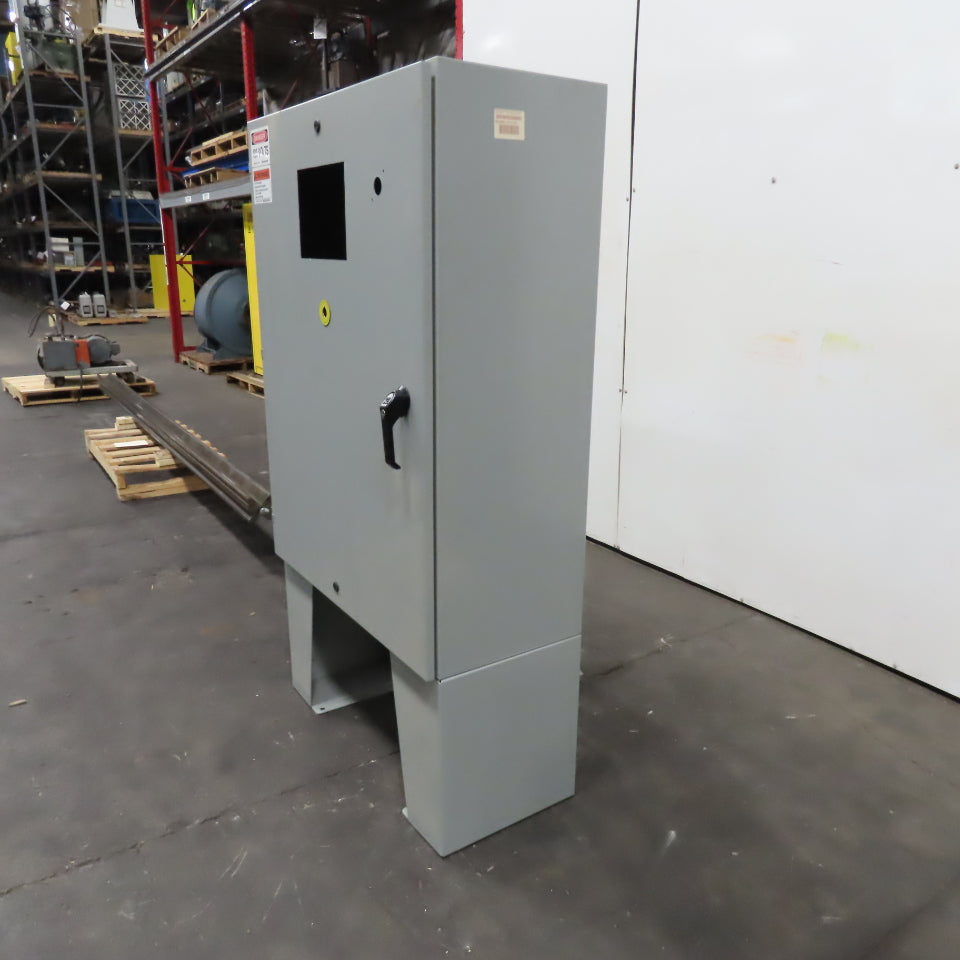 SCE SCE-48EL3616LPPL 48" x 36" x 16" Free Standing Electrical Cabinet Backplate
