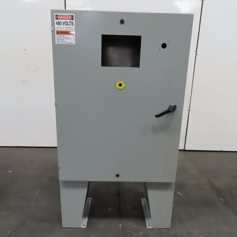 SCE SCE-48EL3616LPPL 48" x 36" x 16" Free Standing Electrical Cabinet Backplate