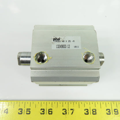 PHD CRD6U 40 X 25 -M Pneumatic Air Cylinder 40mm Bore 25mm Stroke Double End