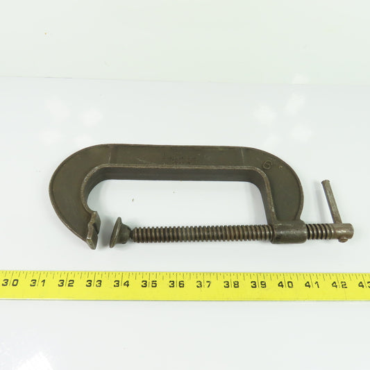 Jorgensen 106 6" Malleable Iron C-Clamp