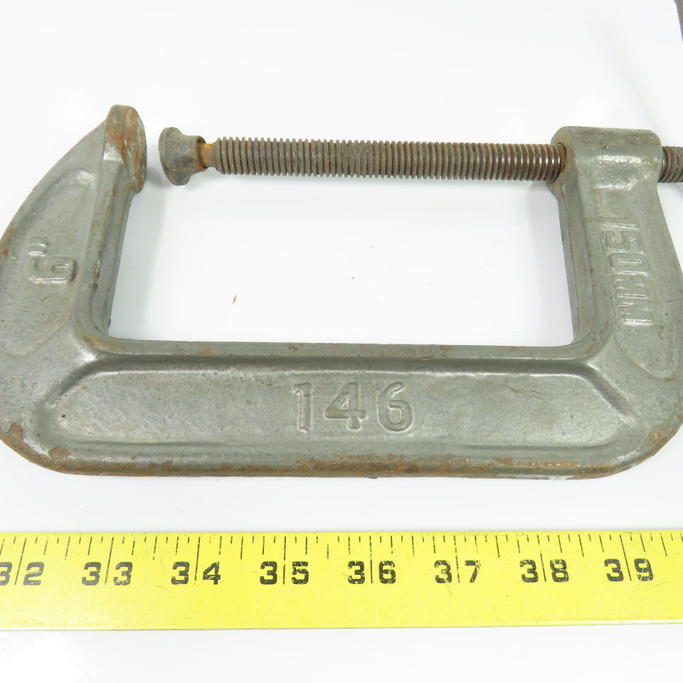 Olympia 146 6" x 3.5" Heavy Duty C-Clamp