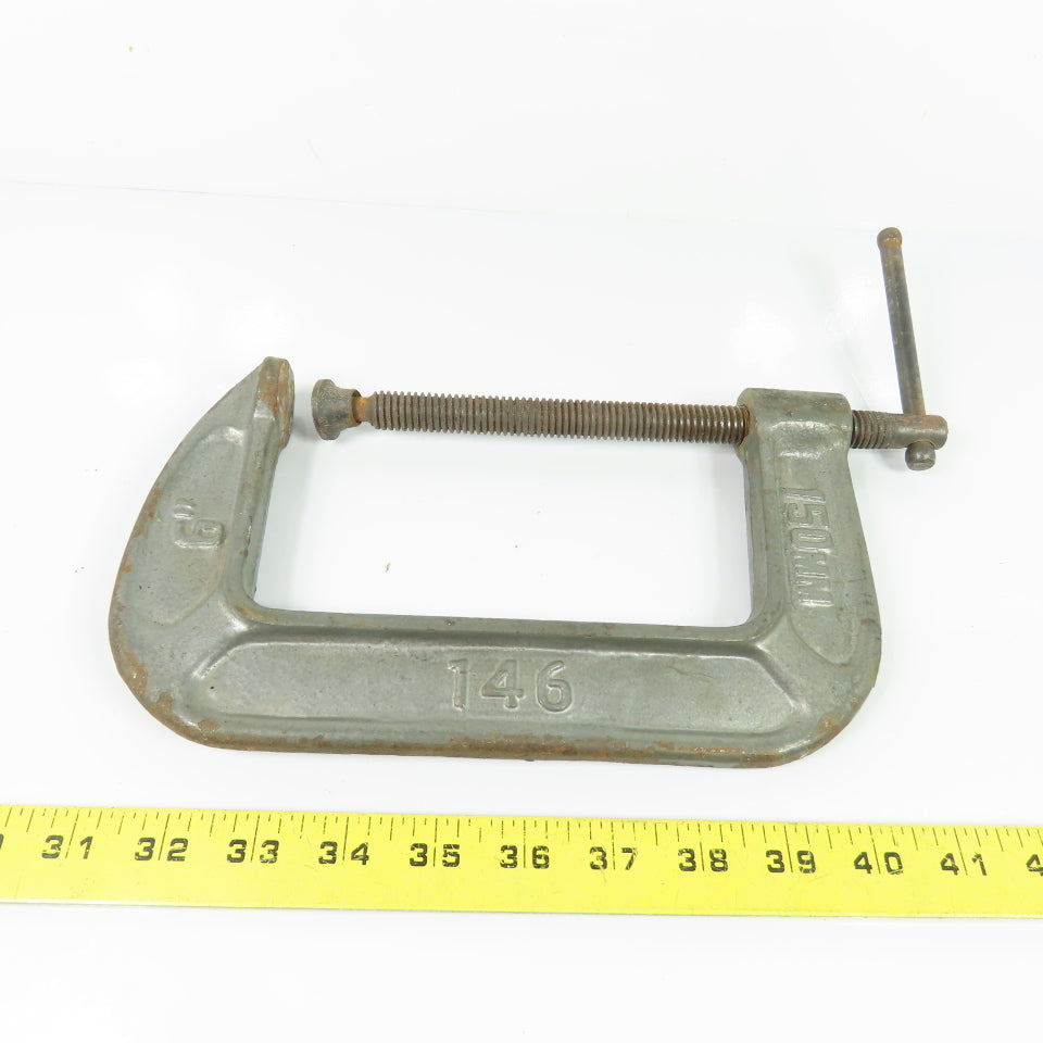 Olympia 146 6" x 3.5" Heavy Duty C-Clamp