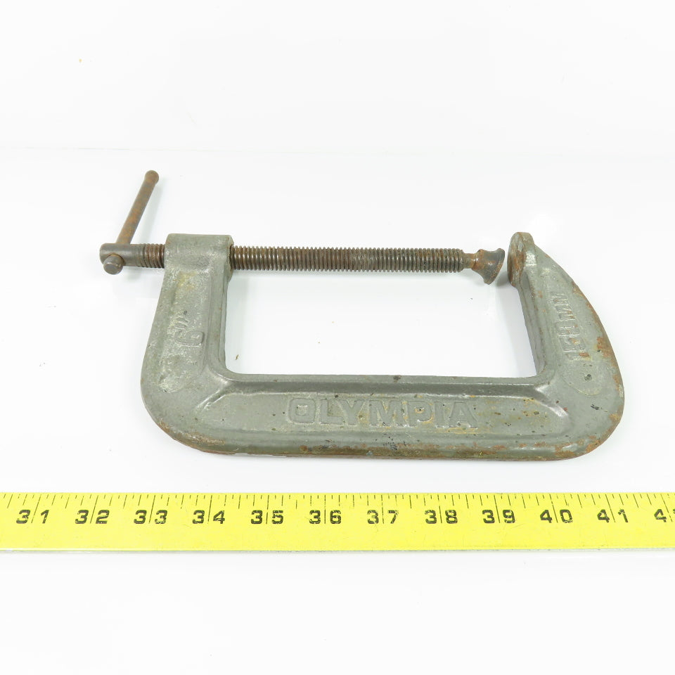 Olympia 146 6" x 3.5" Heavy Duty C-Clamp