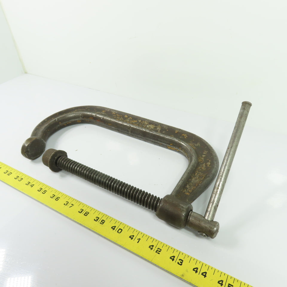 Jorgensen 408 8" Heavy Duty Drop Forged C-Clamp
