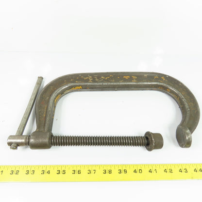 Jorgensen 408 8" Heavy Duty Drop Forged C-Clamp