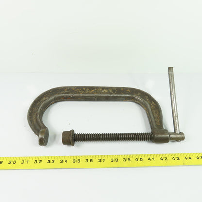 Jorgensen 408 8" Heavy Duty Drop Forged C-Clamp