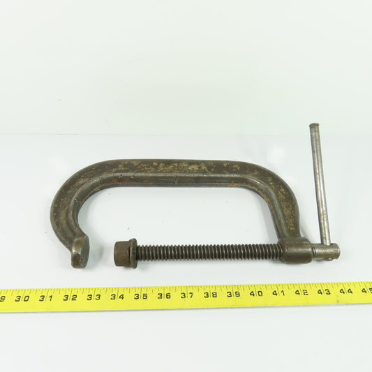 Jorgensen 408 8" Heavy Duty Drop Forged C-Clamp