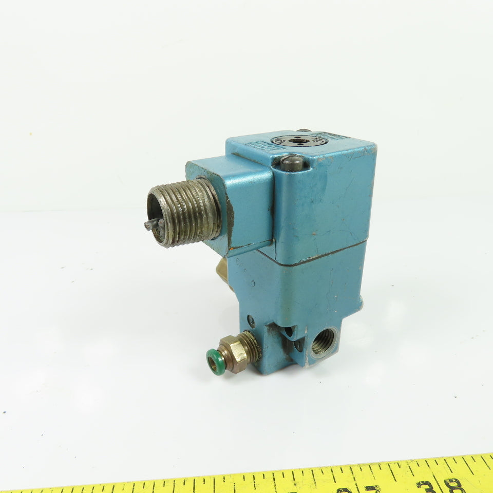 MAC 225B-111CAAA 3-Way Solenoid Air Valve 110/120V 24VDC 150PSI