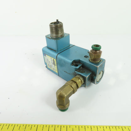 MAC 225B-111CAAA 3-Way Solenoid Air Valve 110/120V 24VDC 150PSI