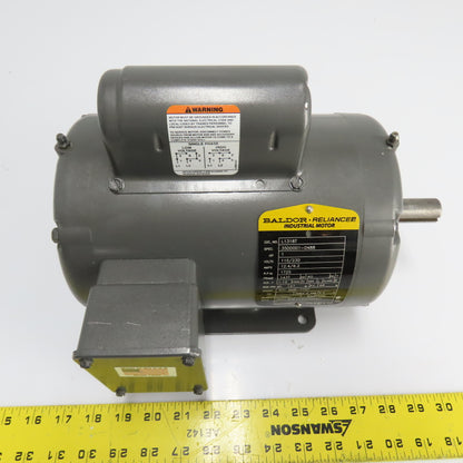 Baldor L1318T 1HP Electric Motor 115/230V 1725RPM 143T Frame Tested