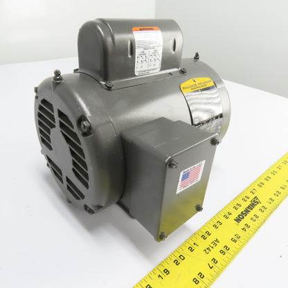 Baldor L1318T 1HP Electric Motor 115/230V 1725RPM 143T Frame Tested
