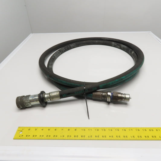 Eaton 1" Weathershield Hydraulic Hose Swivel Male/Female Quick Connect 14'6"