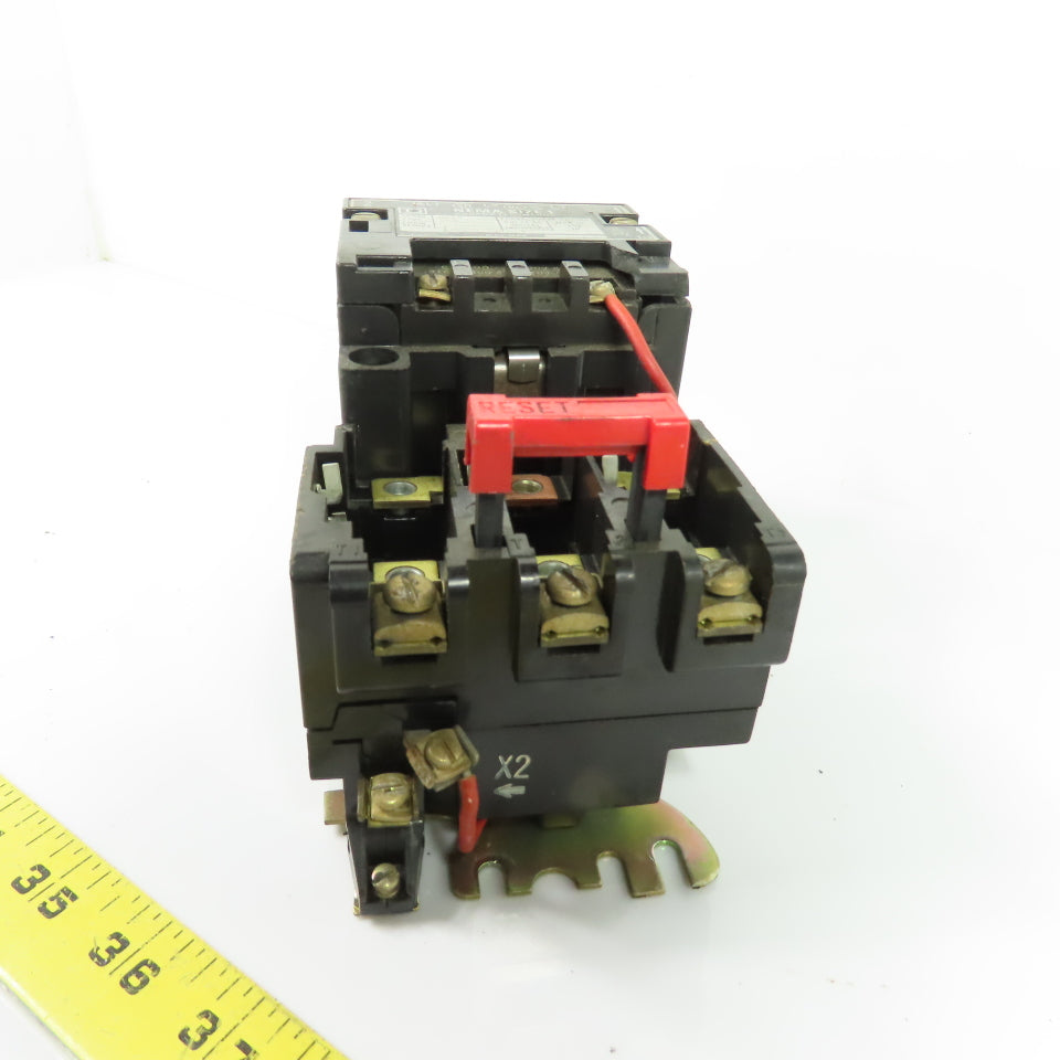 Square D 8536 SCO 3 NEMA Size 1 Magnetic Motor Starter 3Ph 120V Coil