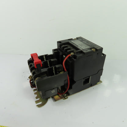 Square D 8536 SCO 3 NEMA Size 1 Magnetic Motor Starter 3Ph 120V Coil