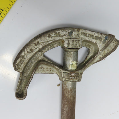 Benfield TR27 1/2" EMT Hand Conduit Bender W/ Handle