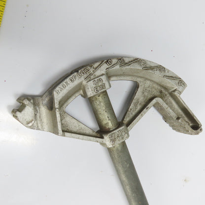 IDEAL 74-032 3/4" EMT 1/2" Rigid Conduit Bender with Handle