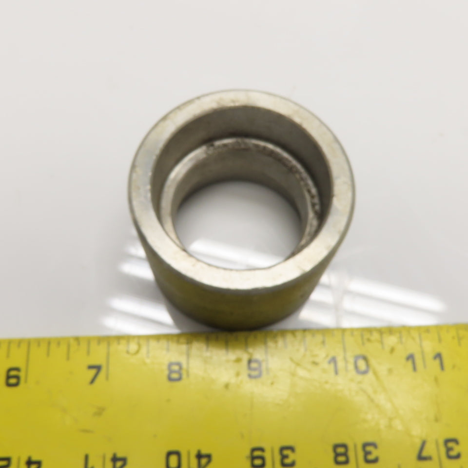 HN0063 1-1/2" 3000lb Stainless Steel Socket Weld Fitting Coupling