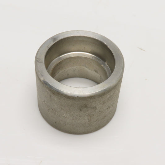 HN0063 1-1/2" 3000lb Stainless Steel Socket Weld Fitting Coupling