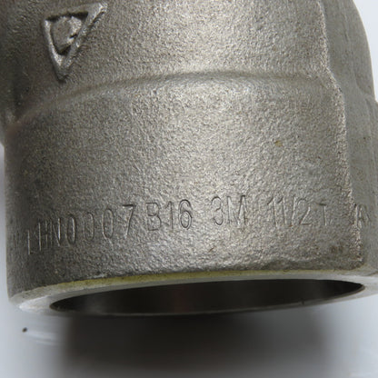 HN0007 1-1/2" 3000lb 45 Degree Stainless Steel Socket Weld Elbow Fitting