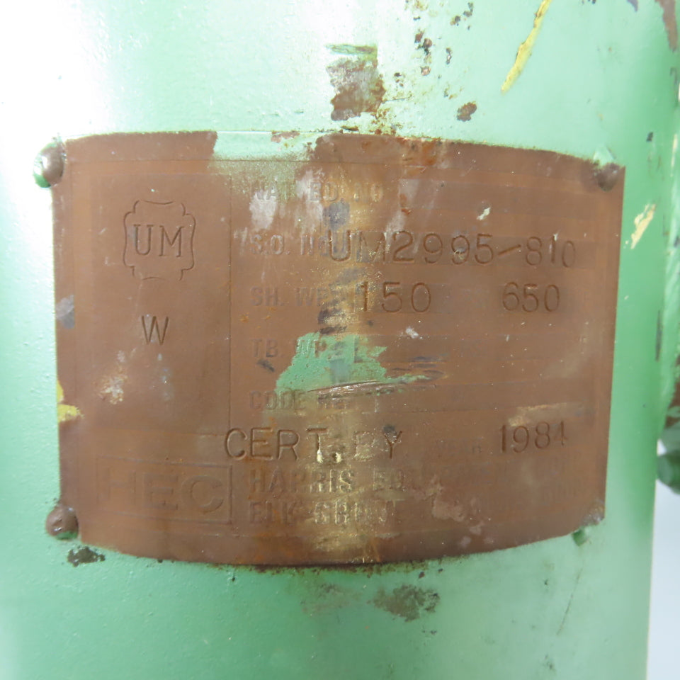 UM2995-810 150 PSI M.W.P. Air steam Moisture Separator 4" Ports