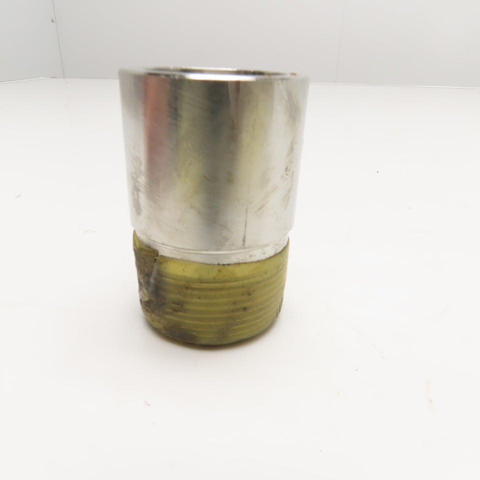 1X11/4 3M 304/L 1" x 1-1/4" Socket Weld Nipple 3000# 304 Stainless Steel