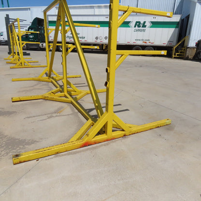 90" x 169" Welded 2 Tier Cantilever Storage Rack 32" Arms 84" Tall