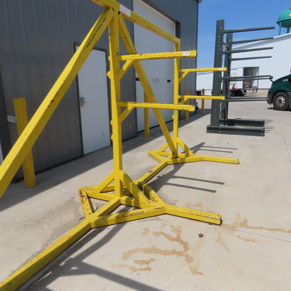 68" x 169" Welded 2 Tier Cantilever Storage Rack 32" Arms 84" Tall