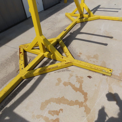 68" x 169" Welded 2 Tier Cantilever Storage Rack 32" Arms 84" Tall