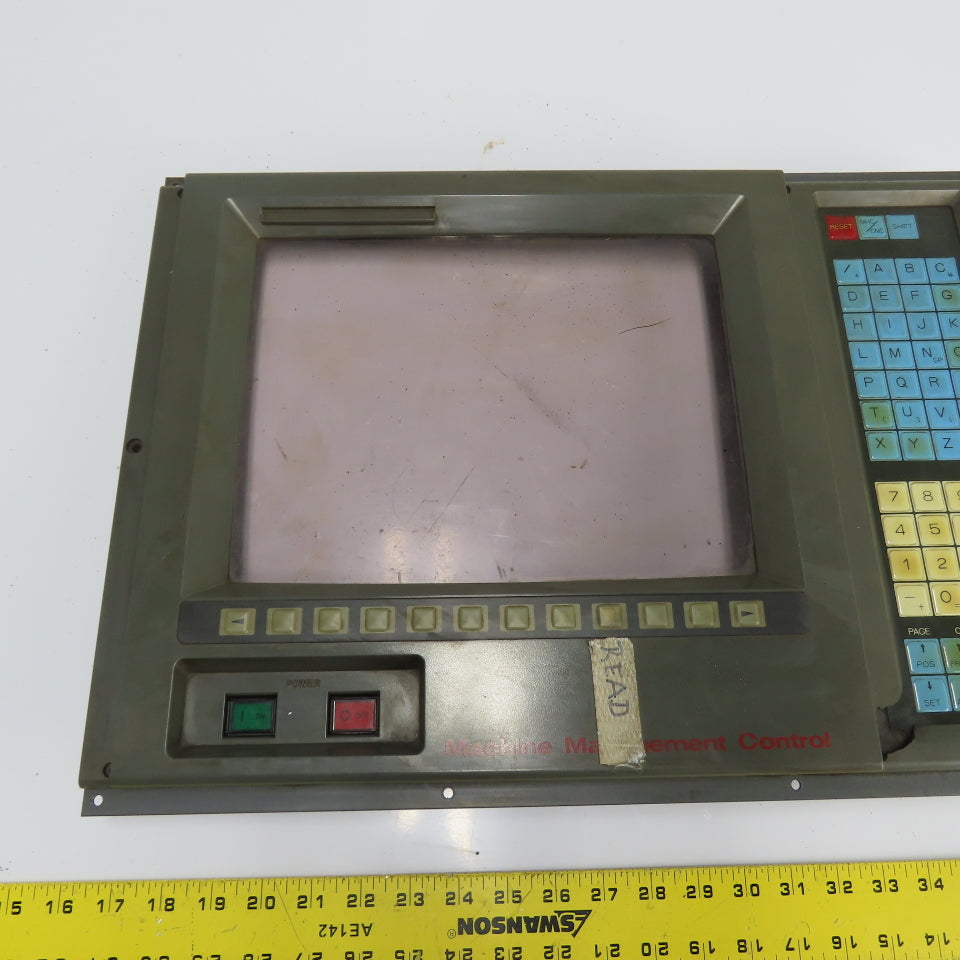 Fanuc Machine Operator Interface Control Panel CRT Bezel Keypad