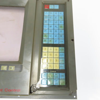 Fanuc Machine Operator Interface Control Panel CRT Bezel Keypad