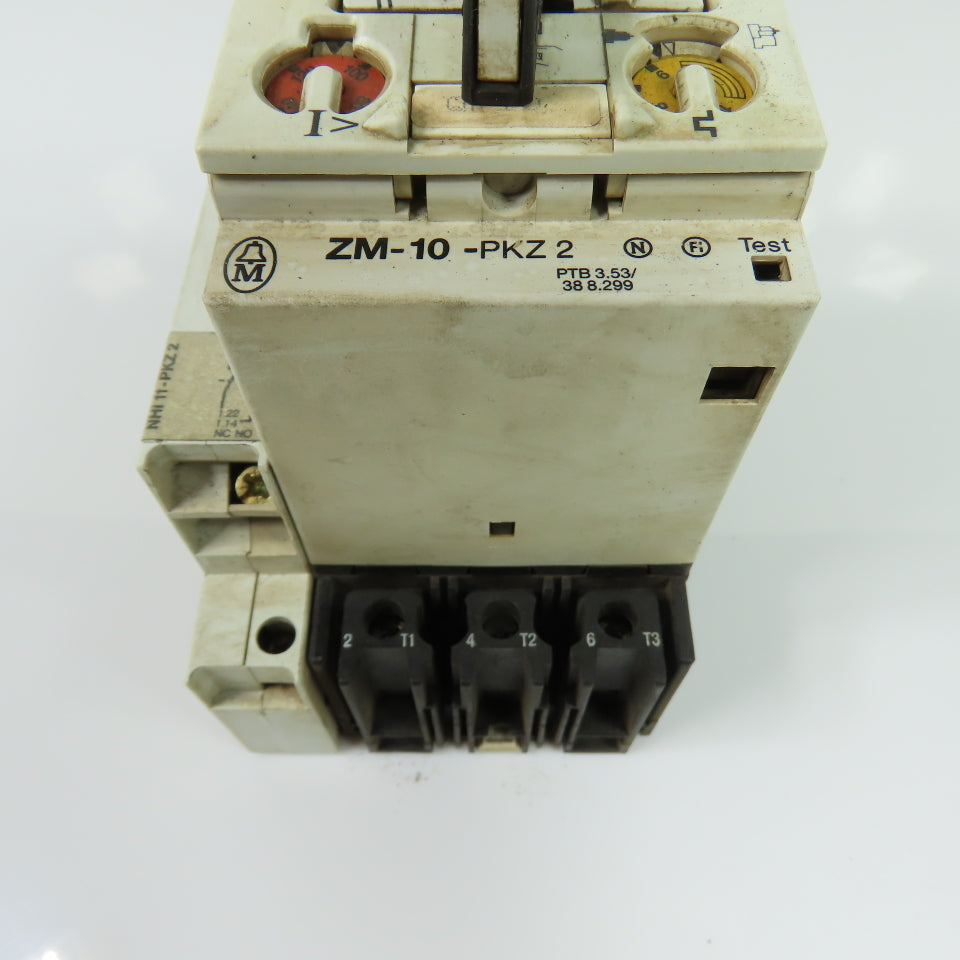 Klöckner Moeller ZM-10-PKZ 2 Trip Module 10A 3Ph 600VAC