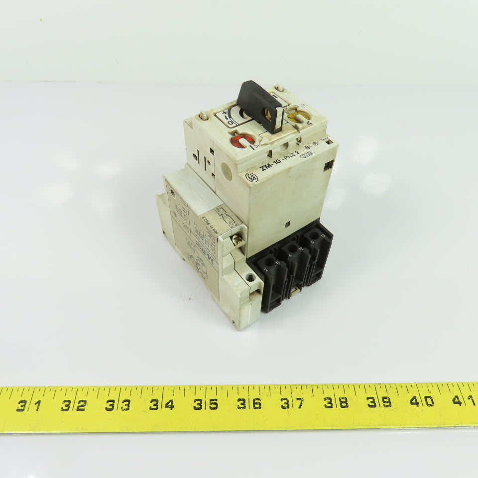 Klöckner Moeller ZM-10-PKZ 2 Trip Module 10A 3Ph 600VAC