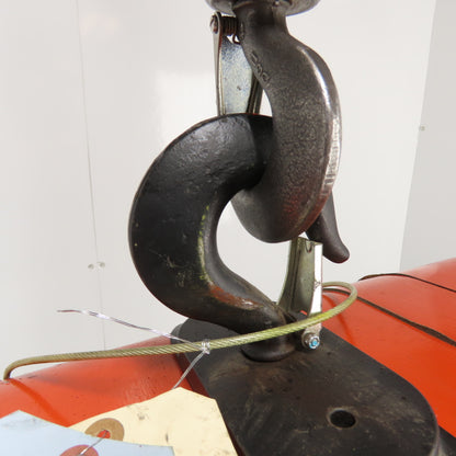 CM Lodestar Model L 1Ton 2000LB Electric Chain Hoist 20' Lift 16FPM 3Ph 230/460V