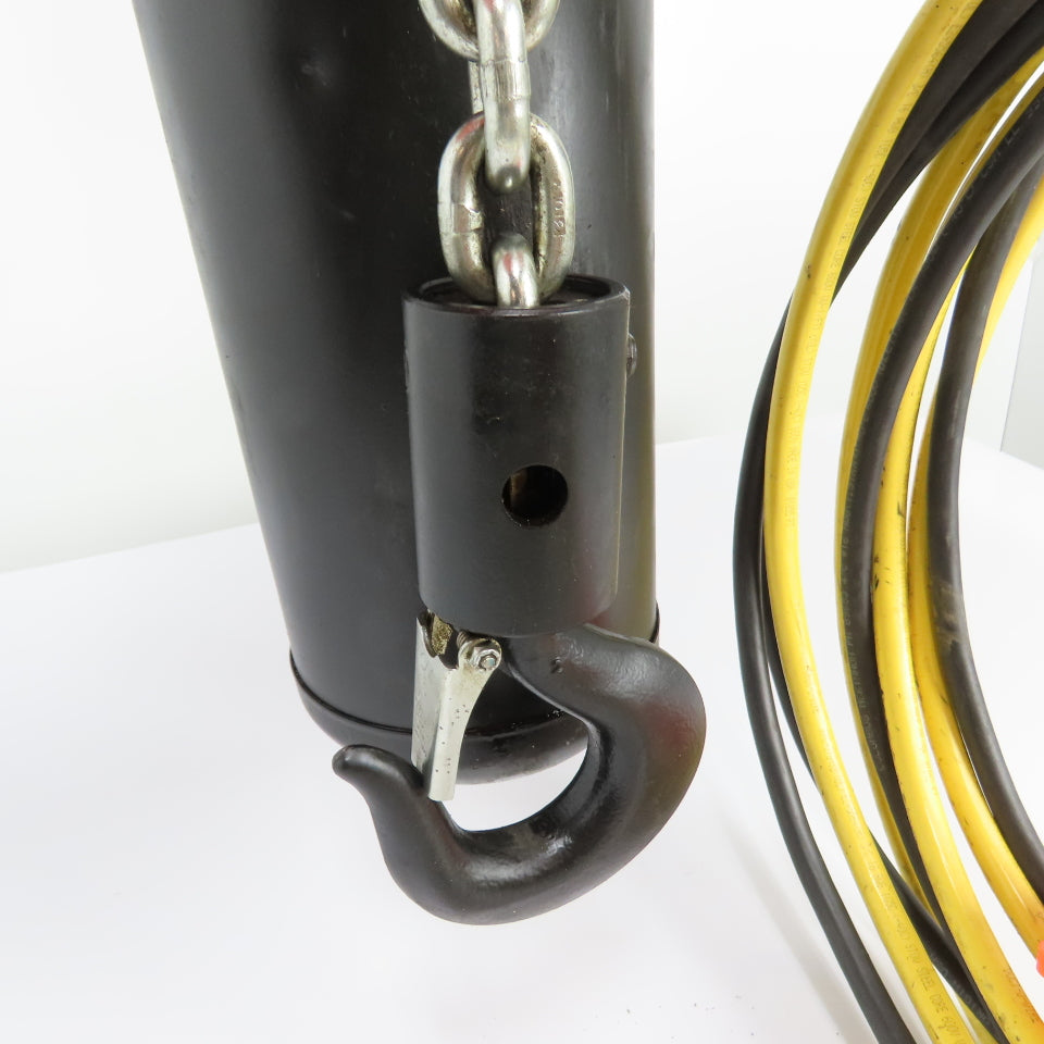CM Lodestar Model L 1Ton 2000LB Electric Chain Hoist 20' Lift 16FPM 3Ph 230/460V