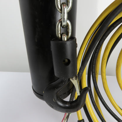 CM Lodestar Model L 1Ton 2000LB Electric Chain Hoist 20' Lift 16FPM 3Ph 230/460V
