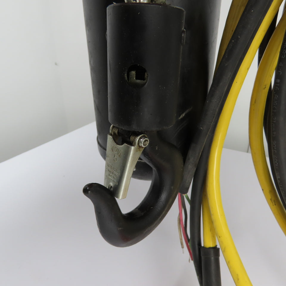 CM Lodestar Model L 1Ton 2000LB Electric Chain Hoist 20' Lift 16FPM 3Ph 230/460V