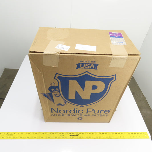 Nordic Pure MZ00LWR AC 16x25x5 MERV 8 2 Pack