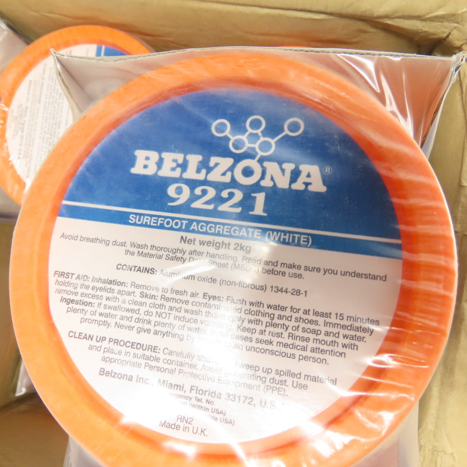 Belzona 9221 Surefoot Aggregate White 2kg Case of 8