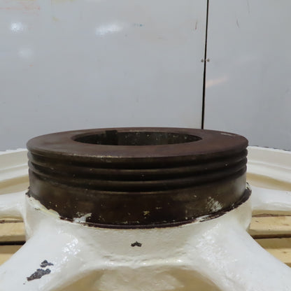 1050mm OD x 150mm Wide 100T Paper Mill Left Hand Helical Drive Gear 9" Bore