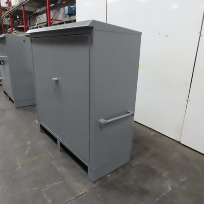 Durham 60" x 24" x 60" Steel Job Site Industrial Storage Cabinet 3 Fixed Shelf