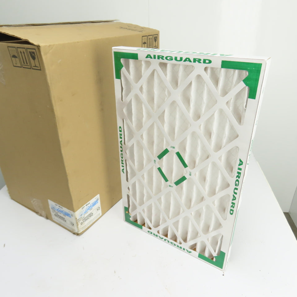 Airguard MX40-STD2-202 DP Max Pleated Air Filters 16x25x2 MERV 8 Case of 12
