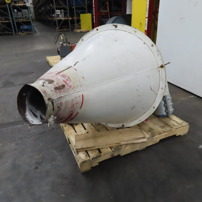 Bulk Dry Material Separator Cyclone Funnel 36" Diameter 18" x 8" Duct