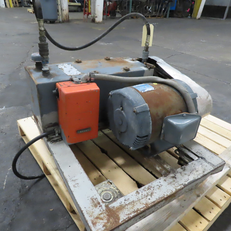 10Hp 1750RPM Belt Driven Hydraulic Pump 230/460V 12 Gallon Tank