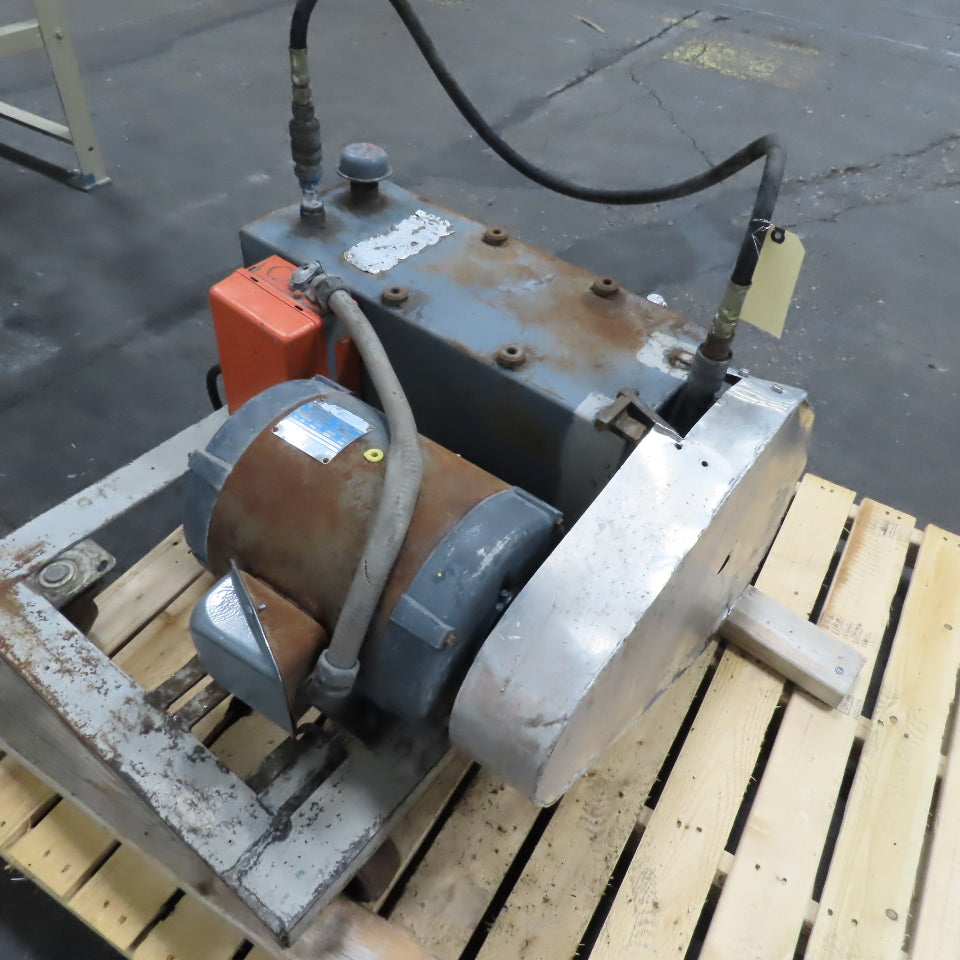 10Hp 1750RPM Belt Driven Hydraulic Pump 230/460V 12 Gallon Tank