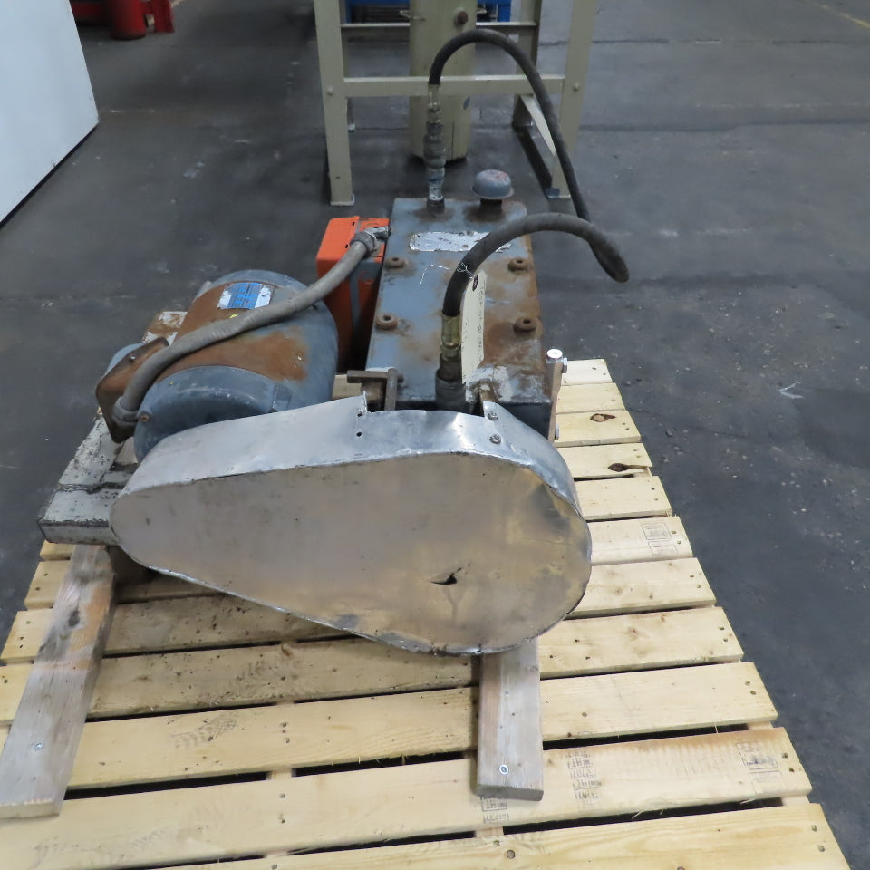 10Hp 1750RPM Belt Driven Hydraulic Pump 230/460V 12 Gallon Tank