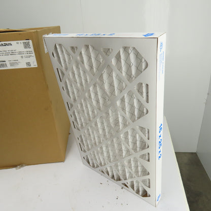 Ormadus 4300490 Pleated Air Filters 16x25x2 MERV 8 Lot of 6