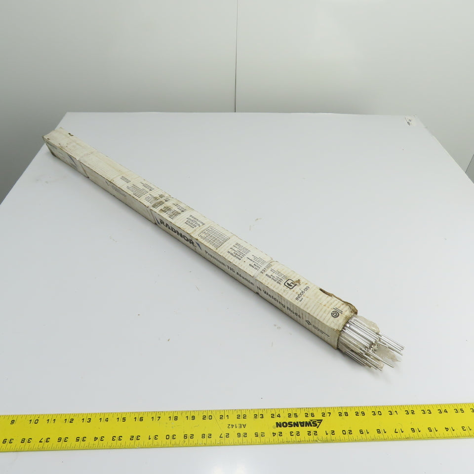 Radnor R4043 Premium TIG Aluminum Welding Rods 1/8" x 36" 9lbs Lot of 3